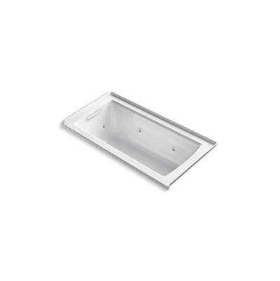 Kohler 1947-LH-0- Archer® 60'' x 30'' three-side integral flange whirlpool with heater and left-hand drain | FaucetExpress.ca