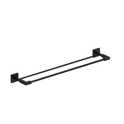 Riobel KS6BK- 60 Cm (24") Double Towel Bar