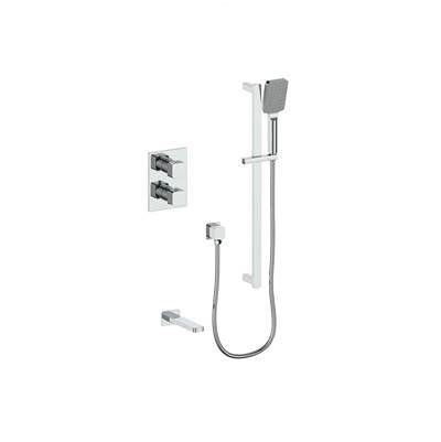 Vogt TM.NU.220.500.MB- Niveau Trim for 2-Way Thermostatic Set - Handheld and Spout Matte Black