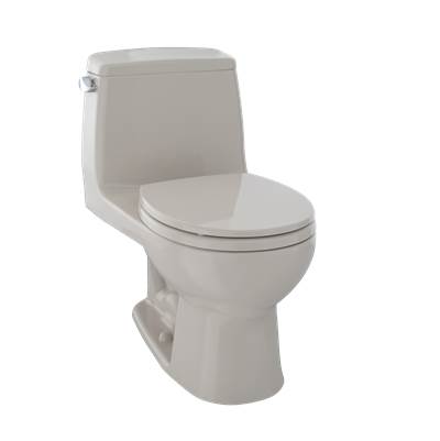 Toto MS853113#03- Ultimate Round 1-Pc Toilet W/ Sc Seat--Bone | FaucetExpress.ca