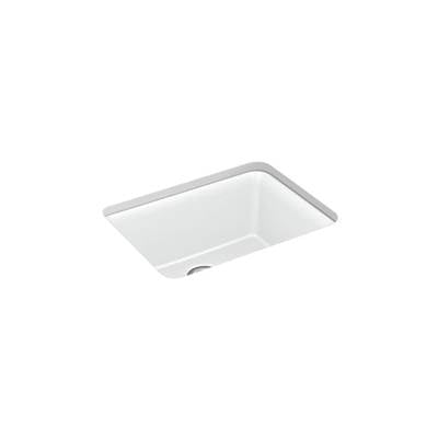 Kohler 28001-CM6- Cairn® 24-1/2'' x 18-5/16'' x 9-1/2'' Neoroc® undermount single-bowl kitchen sink with rack | FaucetExpress.ca