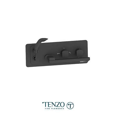 Tenzo F-DET74-BG - Trim For Wall Mount Tub Faucet With Swivel Spout Delano Brushed Gold