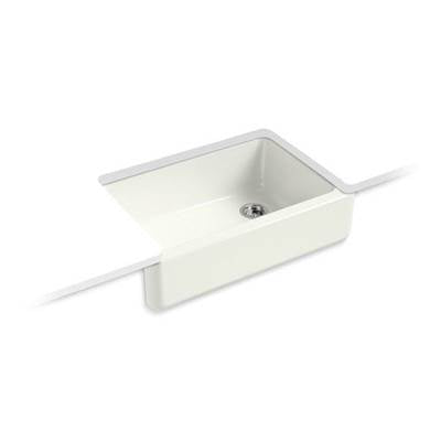 Kohler 5827-NY- Whitehaven® 32-11/16'' x 21-9/16'' x 9-5/8'' Undermount single-bowl farmhouse sink | FaucetExpress.ca