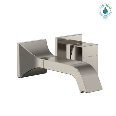 Toto TLG08307U#PN- TOTO GC 1.2 GPM Wall-Mount Single-Handle Bathroom Faucet with COMFORT GLIDE Technology, Polished Nickel - TLG08307U#PN | FaucetExpress.ca