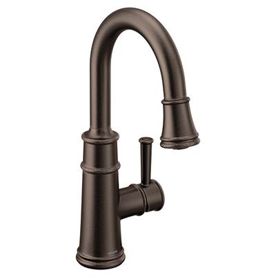 Moen 6260ORB- Belfield Single-Handle Bar Faucet Featuring Reflex In Oil Rubbed Bronze