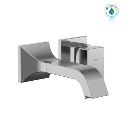 Toto TLG08307U#CP- TOTO GC 1.2 GPM Wall-Mount Single-Handle Bathroom Faucet with COMFORT GLIDE Technology, Polished Chrome - TLG08307U#CP | FaucetExpress.ca