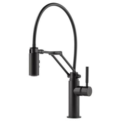 Brizo 63221LF-BL- Single Handle Articulating Kitchen Faucet | FaucetExpress.ca