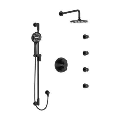 Riobel KIT446PBBK-6- Shower Kit 446