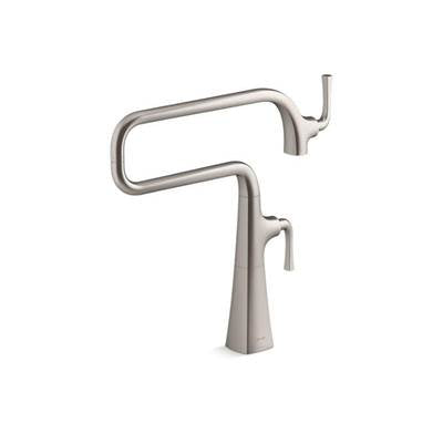 Kohler 22067-VS- Graze Deck-mount pot filler faucet | FaucetExpress.ca