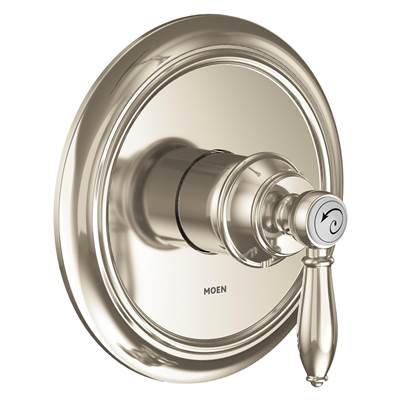 Moen UTS23210NL- Weymouth M-Core 2-Series 1-Handle Shower Trim Kit In Polished Nickel (Valve Sold Separately)