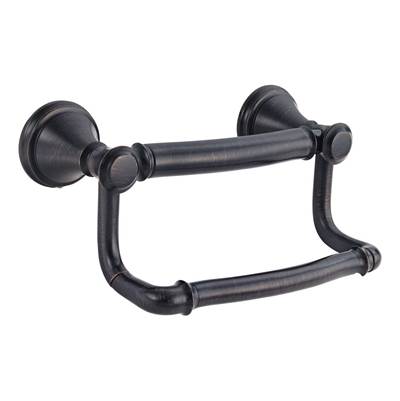 Delta 41350-RB- Traditional 6'' Tissue Holder W/Assist Bar - Rb | FaucetExpress.ca
