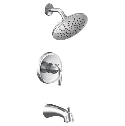 Moen UT2843EP- Glyde M-Core 2-Series Eco Performance 1-Handle Tub And Shower Trim Kit In Chrome (Valve Sold Separately)