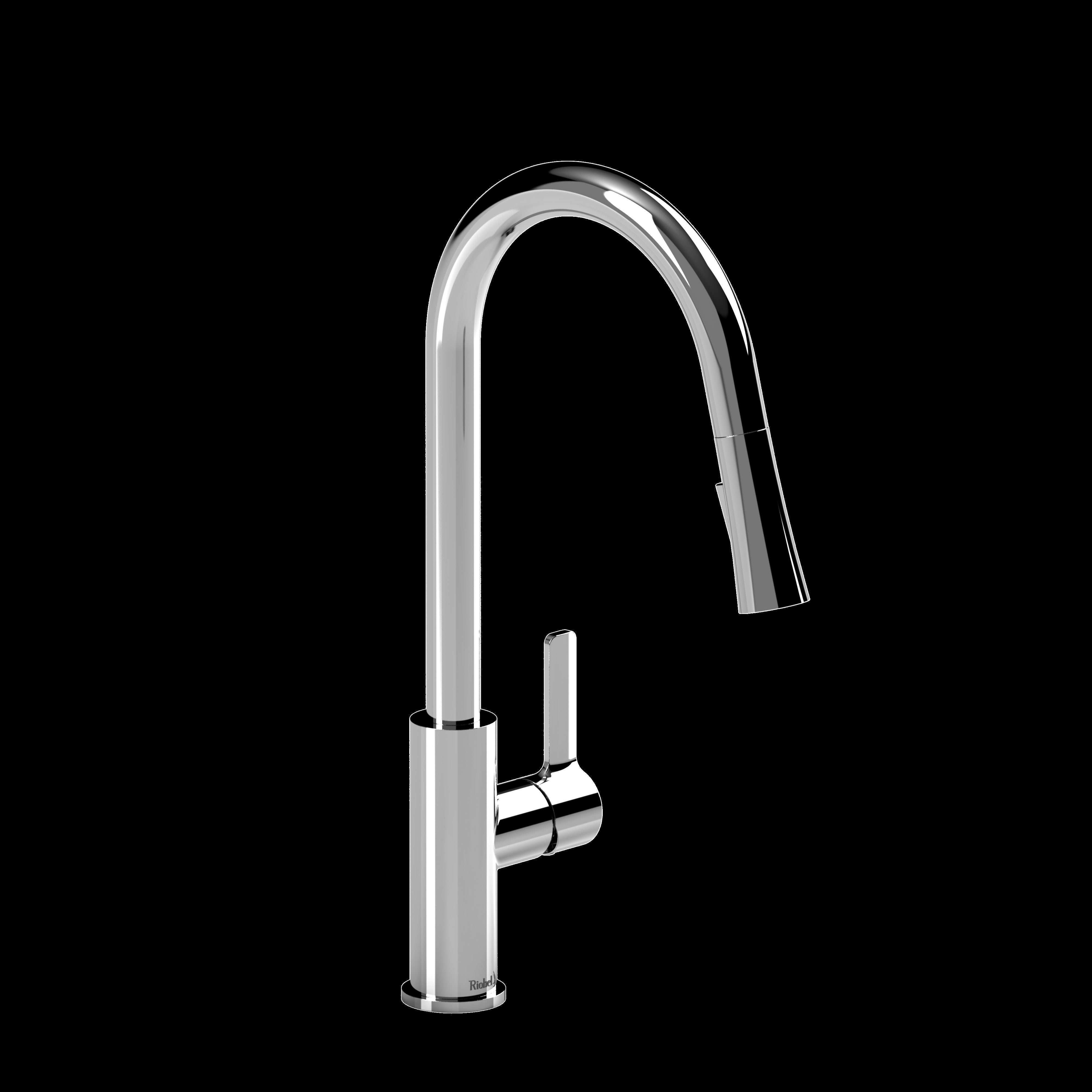 Riobel Pro PO101C- Pronto kitchen faucet With spray - FaucetExpress.ca