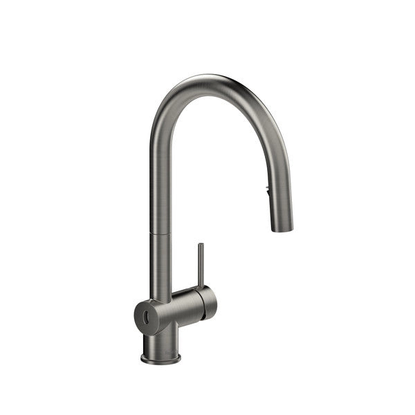 Riobel AZ211SS- Azure Pull-Down Touchless Kitchen Faucet With C-Spout - FaucetExpress.ca