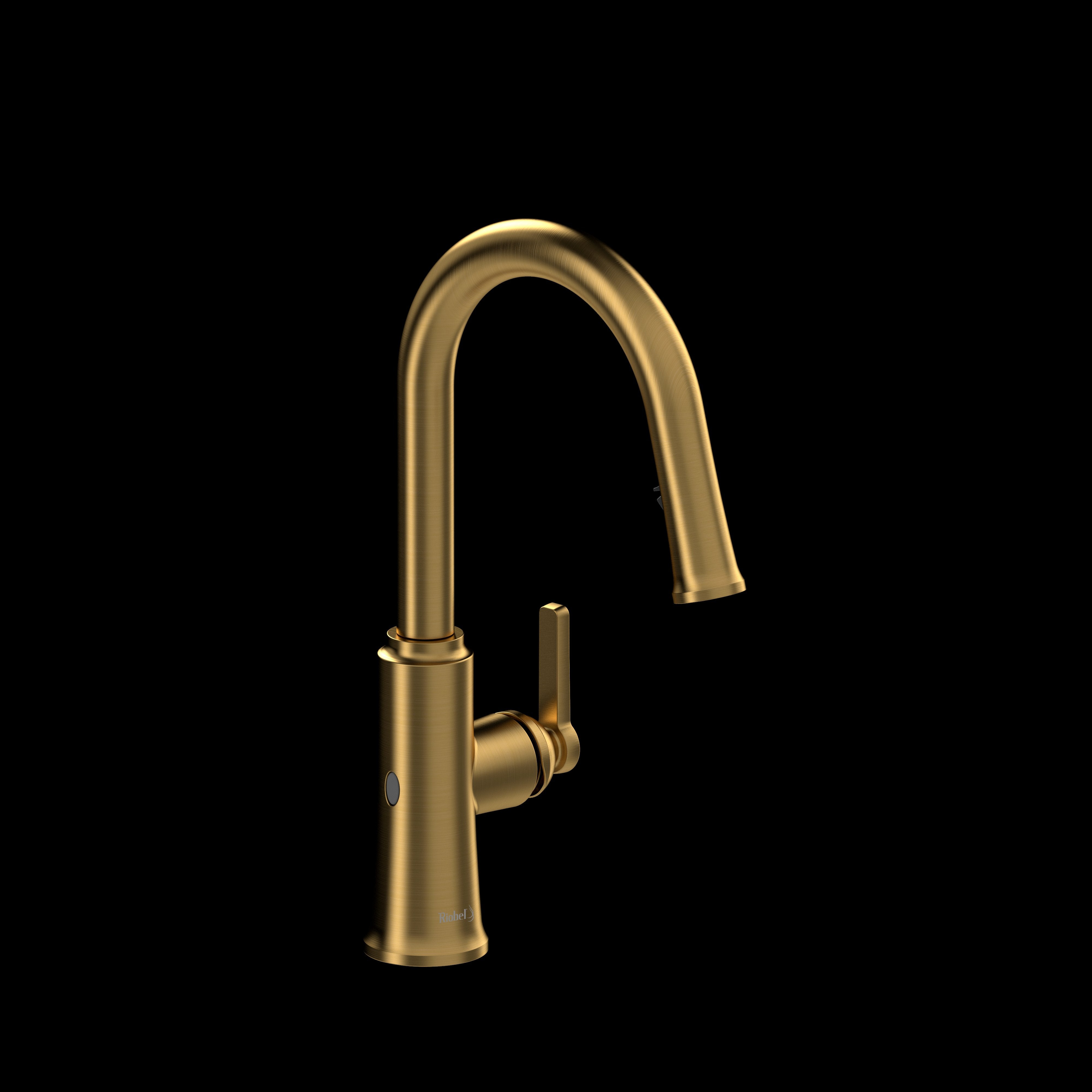 Riobel TTRD111BG- Trattoria touchless kitchen faucet with spray