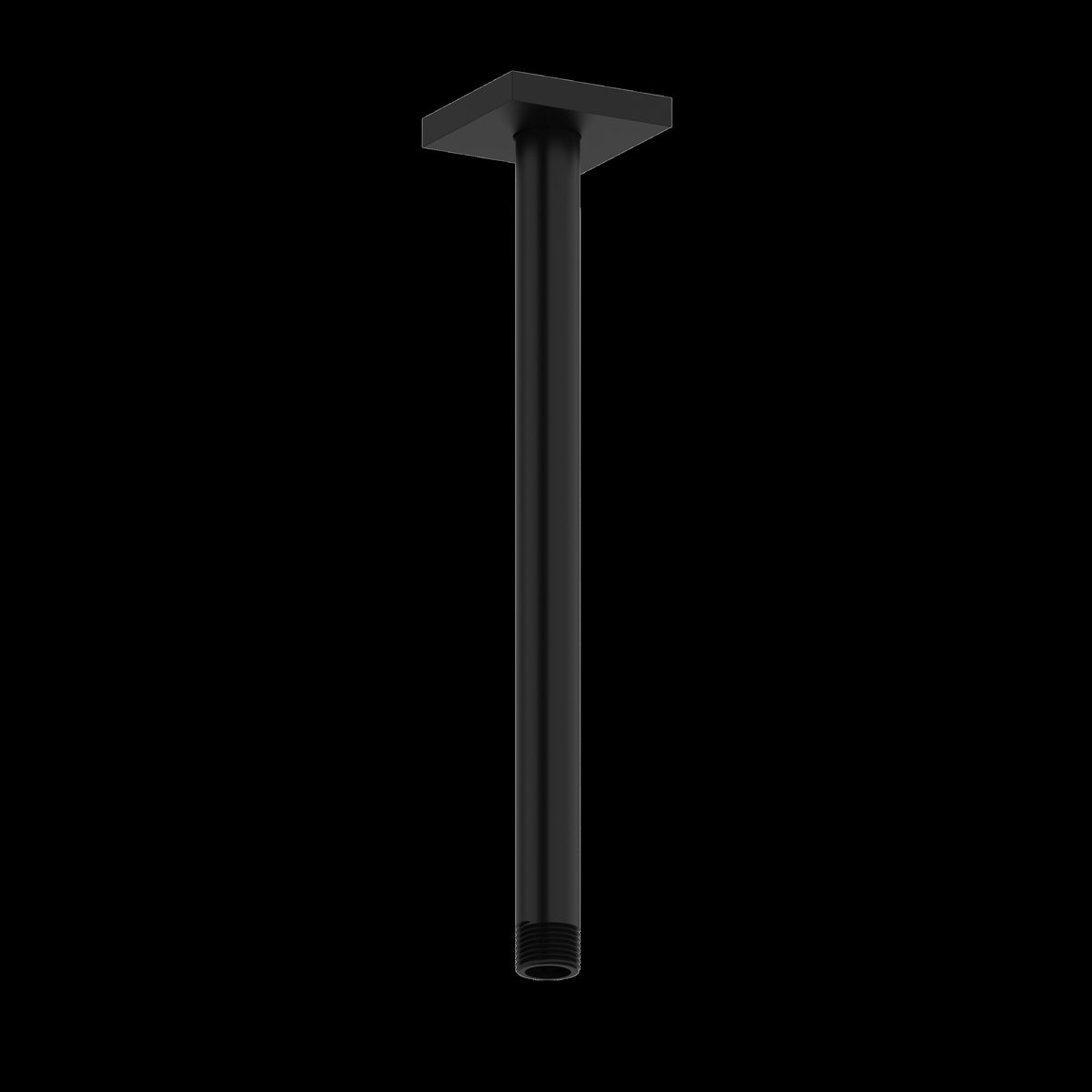 Riobel Pro P517BK- 30 cm (12") vertical shower arm - FaucetExpress.ca