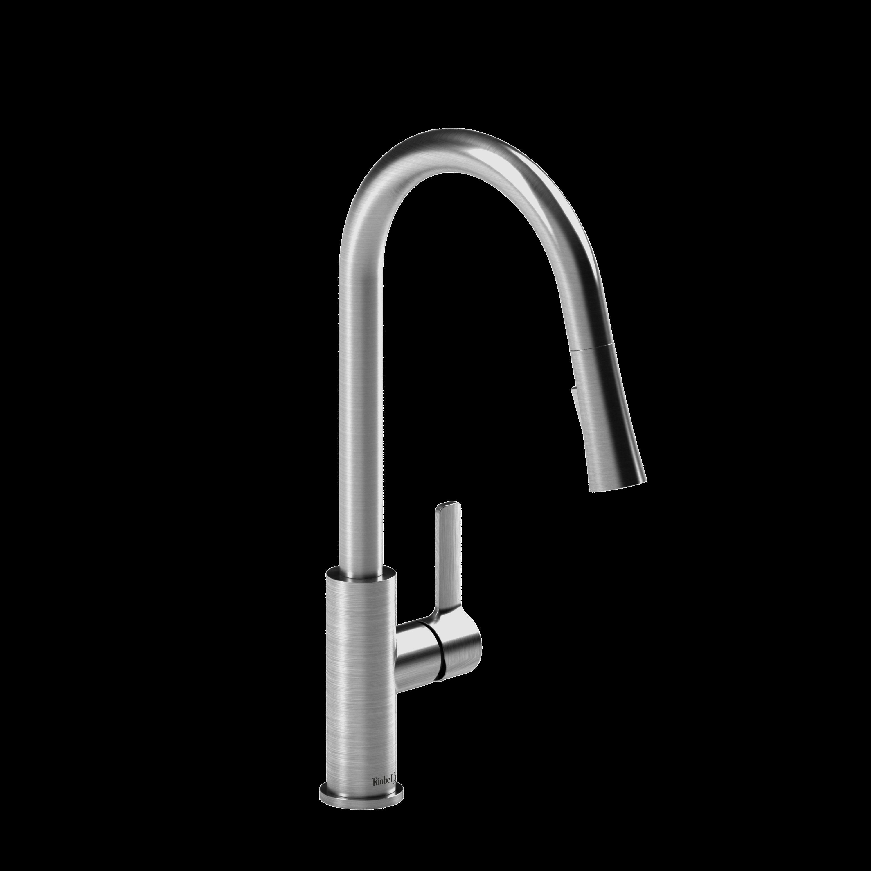 Riobel Pro PO101SS- Pronto kitchen faucet With spray - FaucetExpress.ca