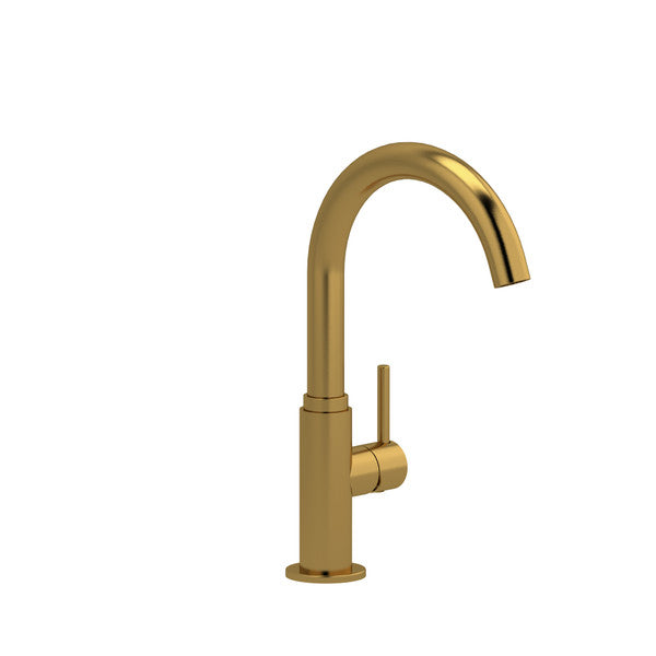 Riobel AZ601BG- Azure Bar And Food Prep Kitchen Faucet - Brushed Gold - FaucetExpress.ca