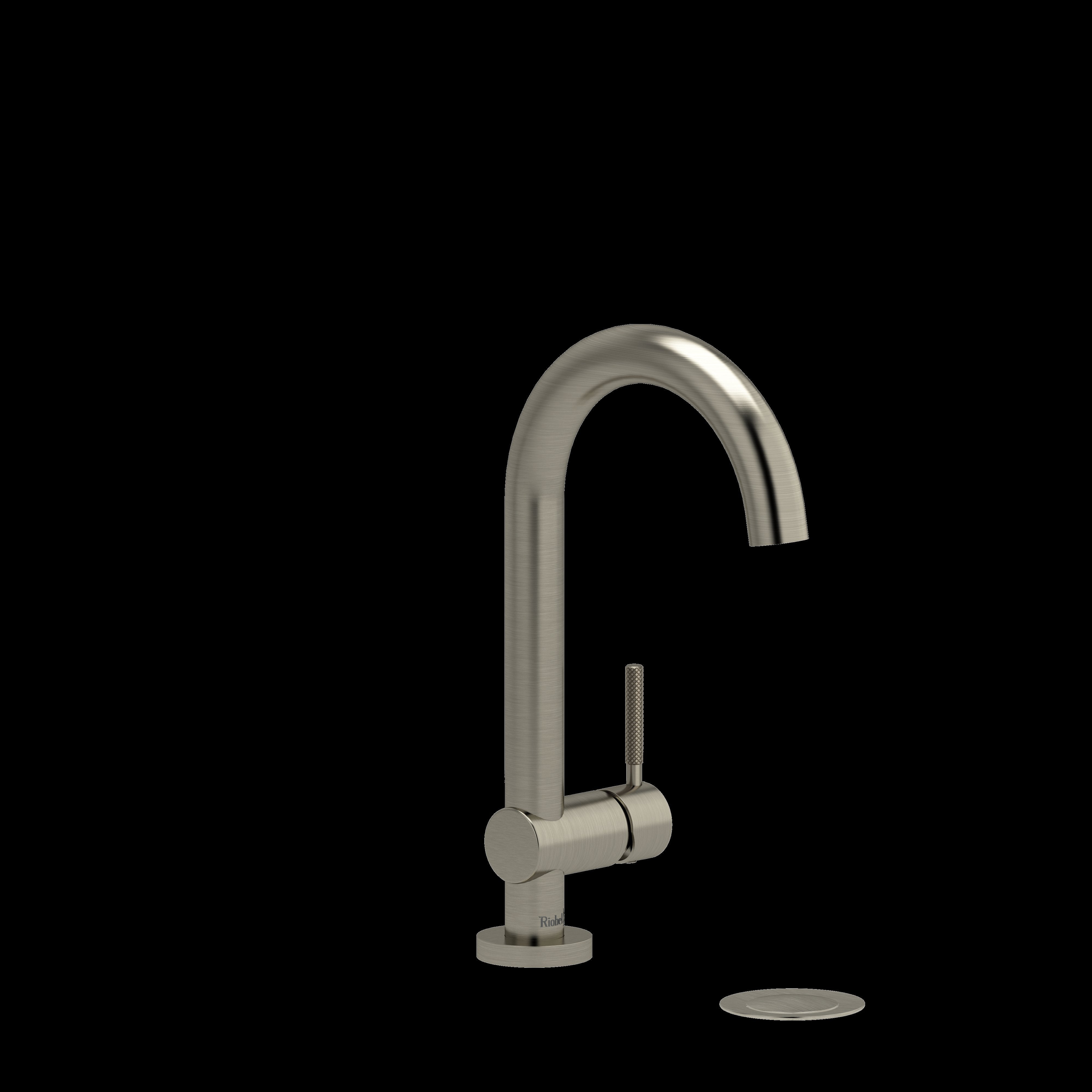 Riobel RU01KNBN- Single hole lavatory faucet