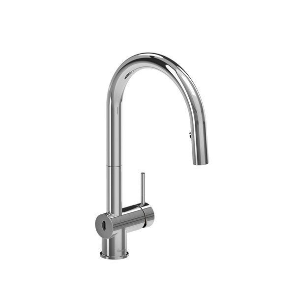 Riobel AZ211C- Azure Pull-Down Touchless Kitchen Faucet With C-Spout - FaucetExpress.ca
