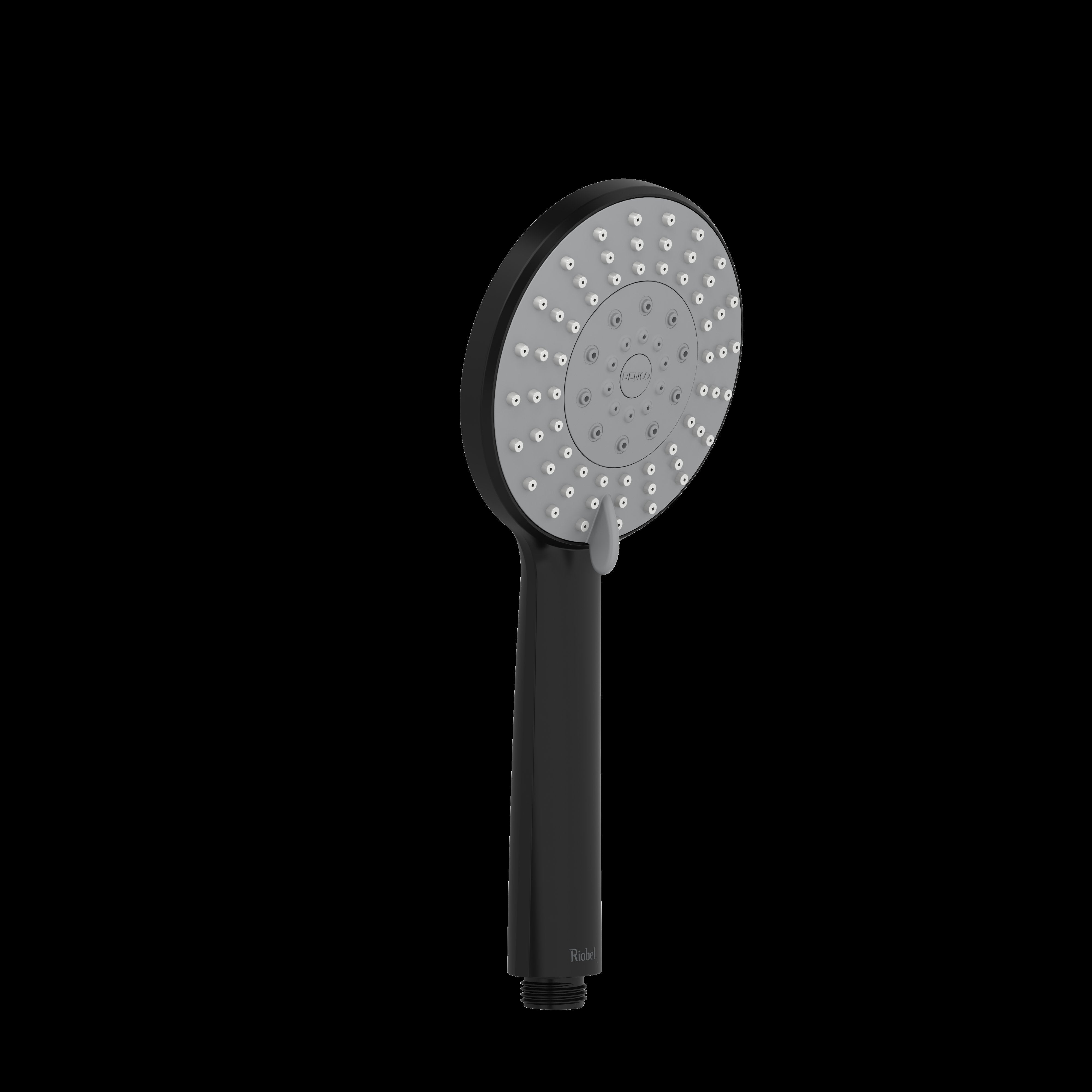 Riobel 4363BK- 3-jet hand shower with pause