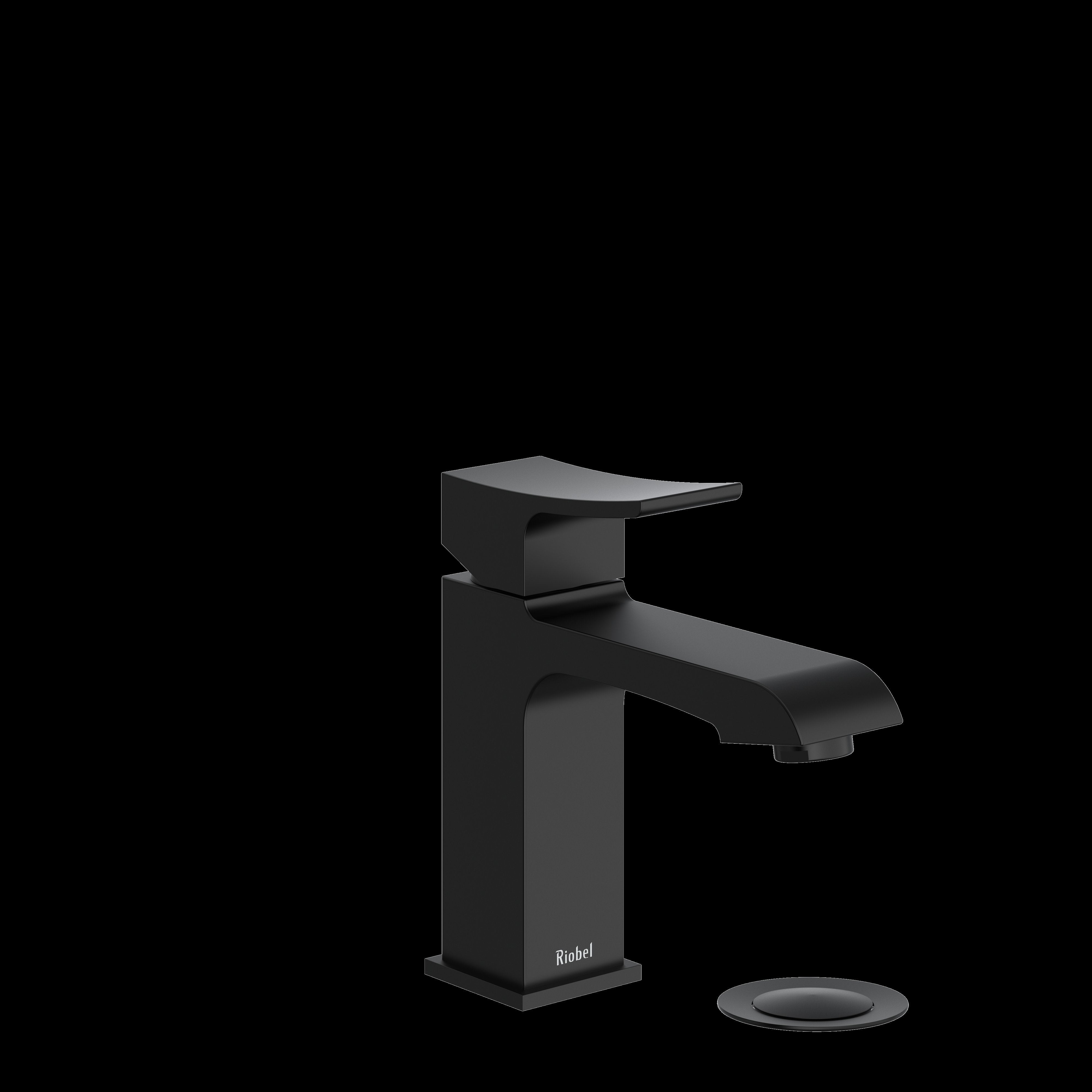 Riobel ZS01BK- Single hole lavatory faucet