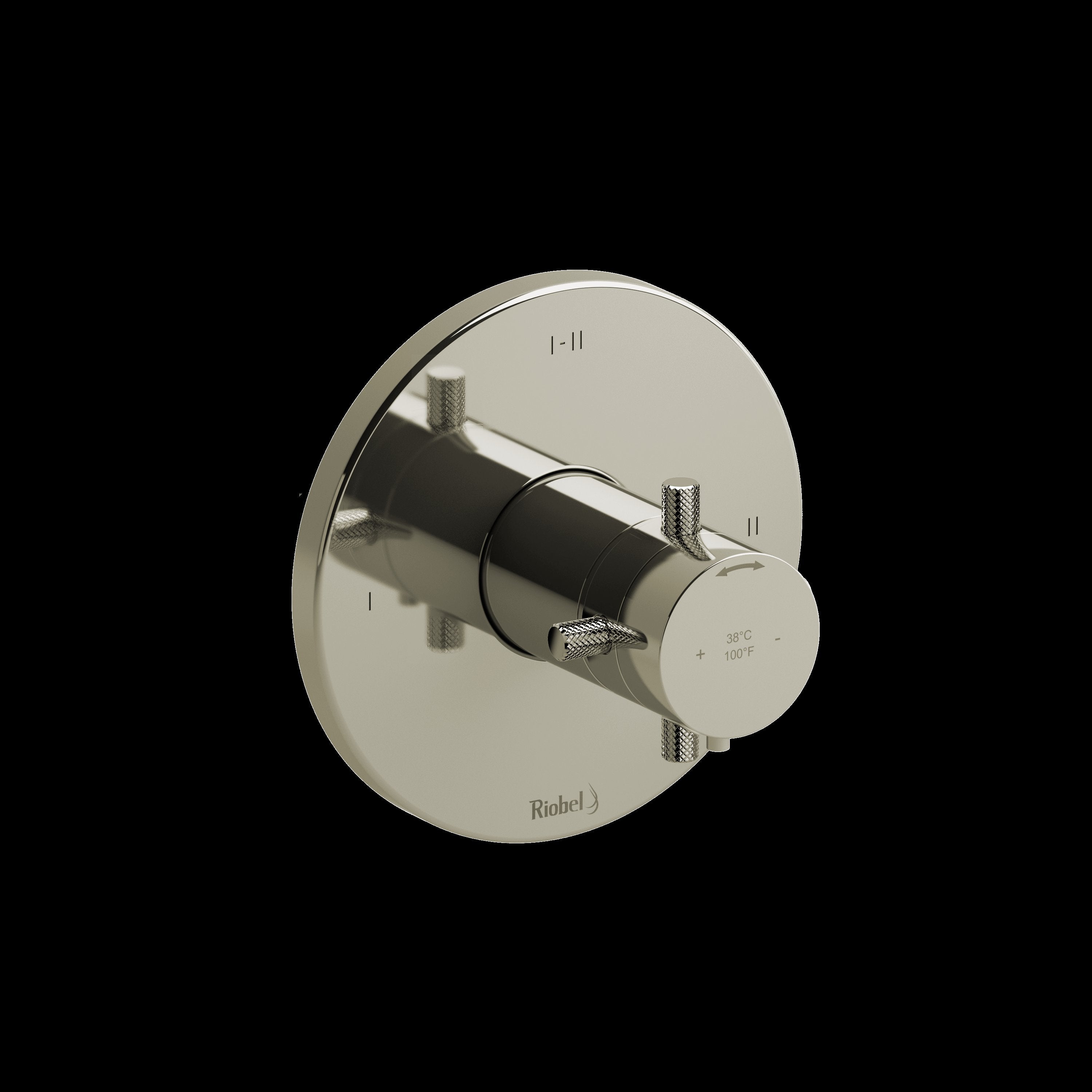 Riobel TRUTM23+KNPN- 2-way Type T/P (thermostatic/pressure balance) coaxial valve trim