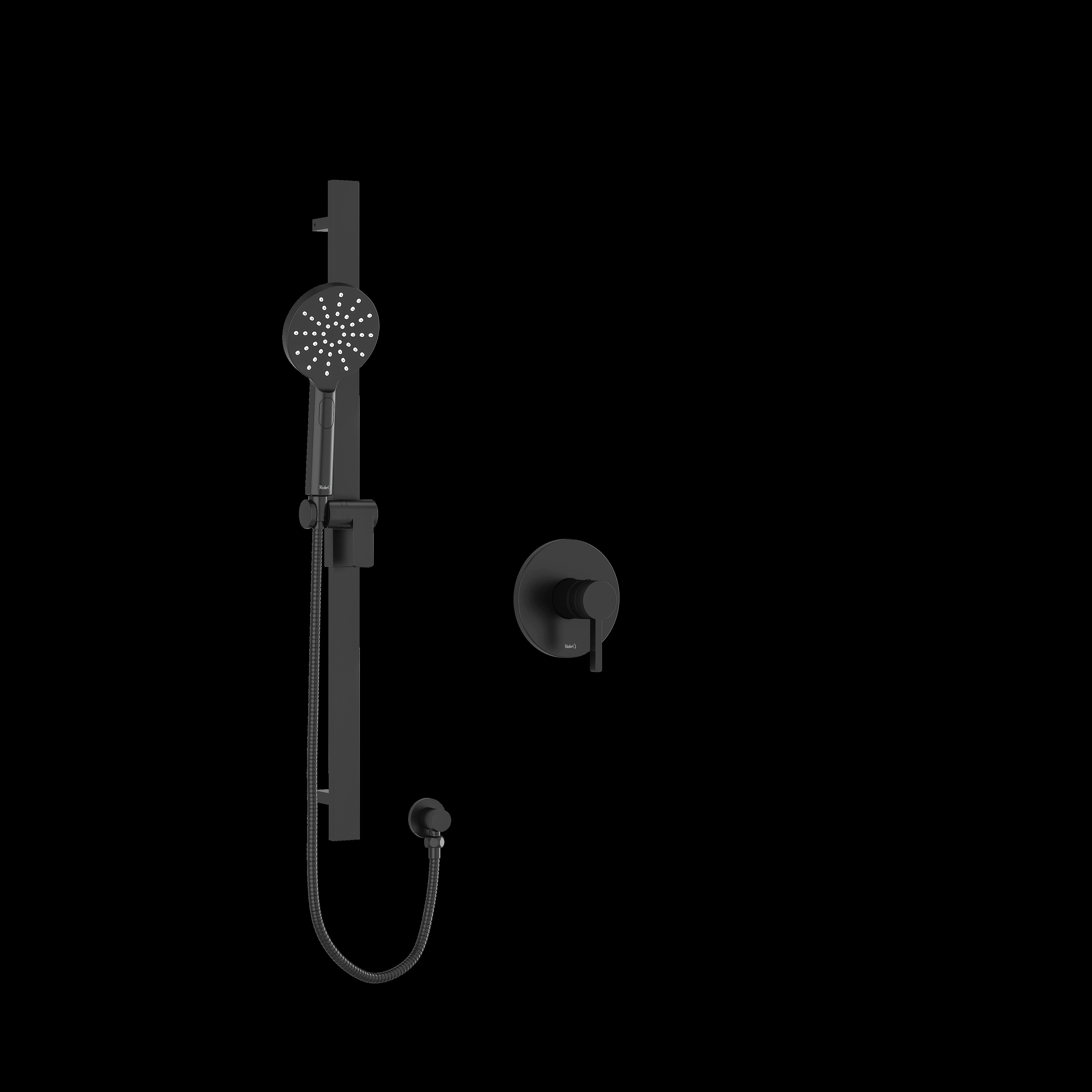 Riobel PXTM54BK- Type P (pressure balance) shower