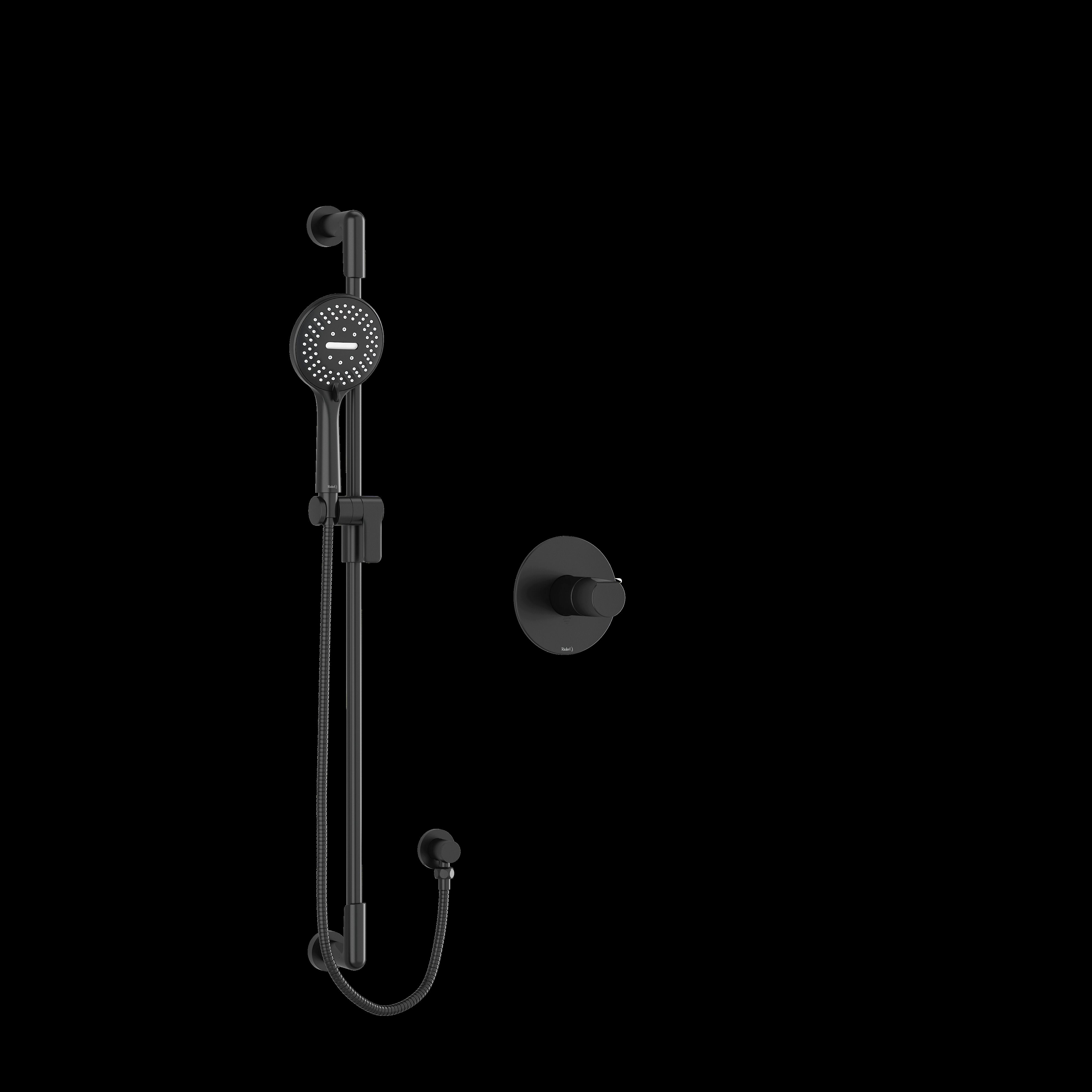 Riobel PB54BK- Type P (pressure balance) shower