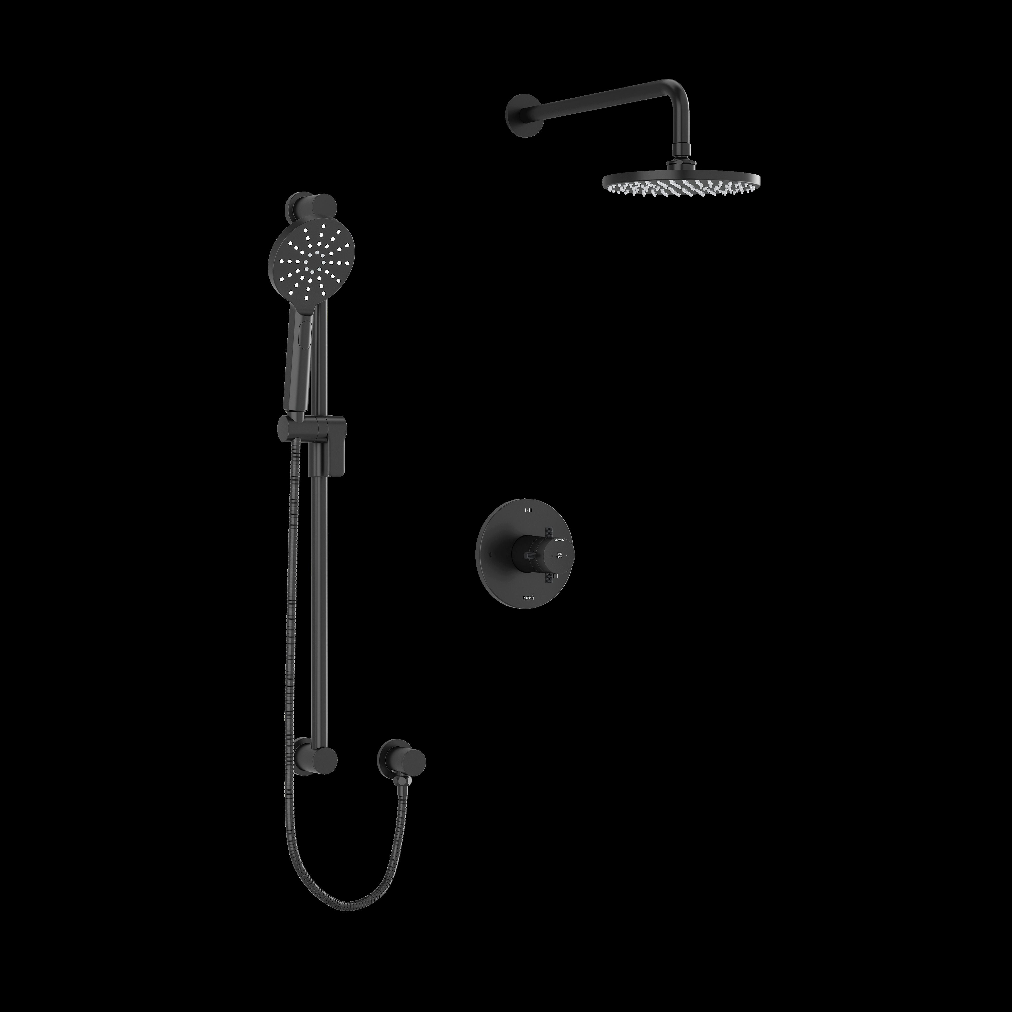 Riobel TKIT323RUTM+KNBK- KIT#323 trim