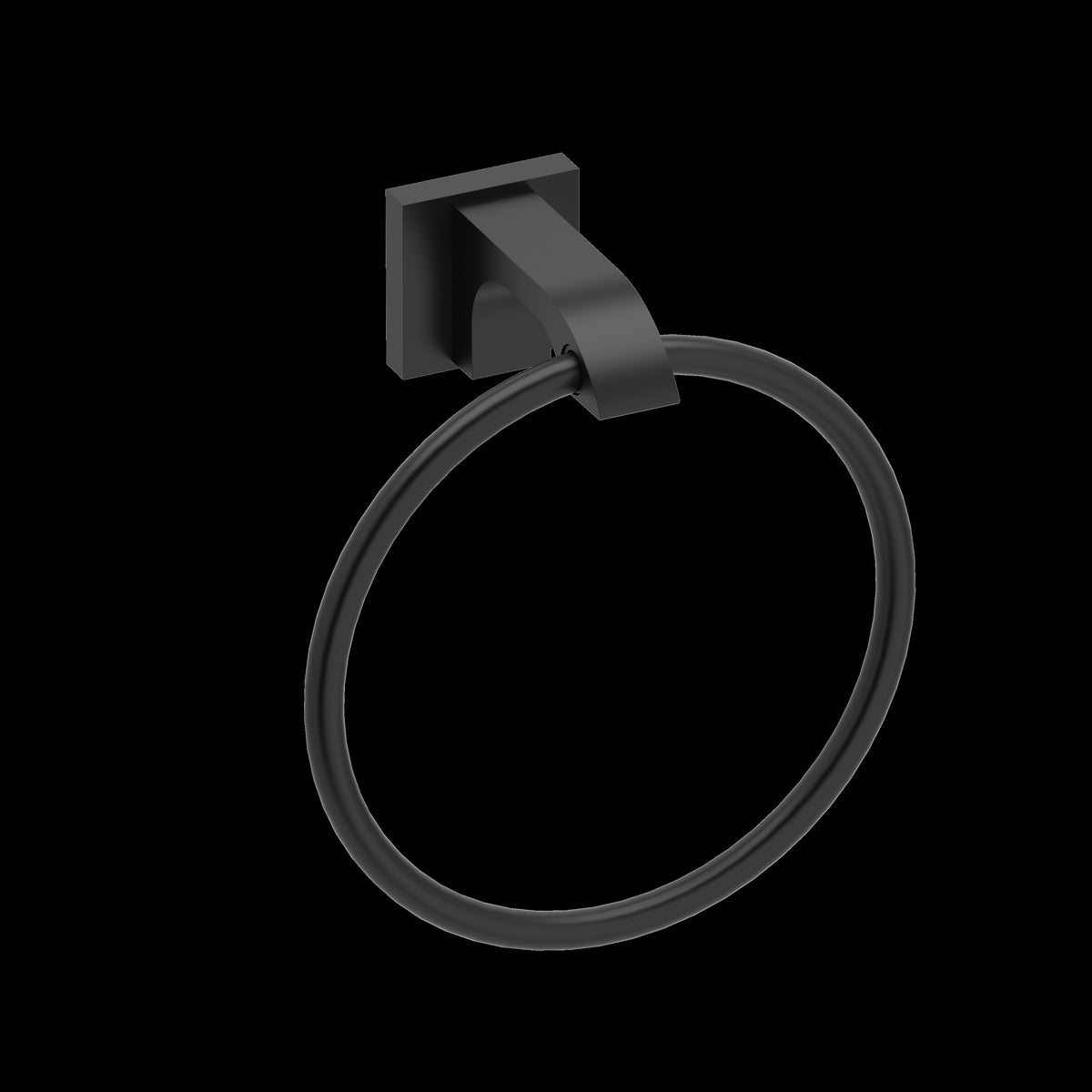 Riobel ZO7BK- Towel ring - FaucetExpress.ca