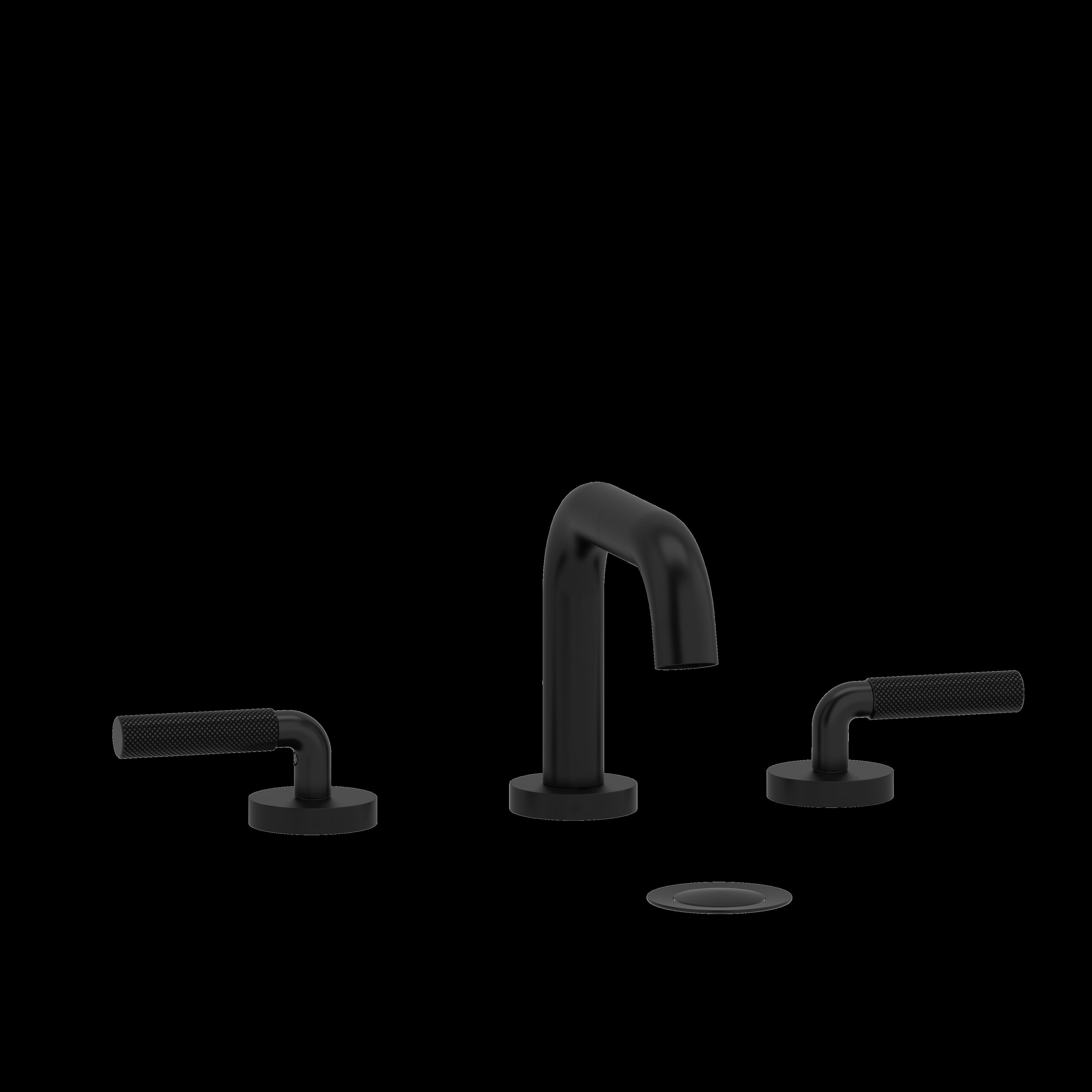 Riobel RUSQ08LKNBK- 8" lavatory faucet