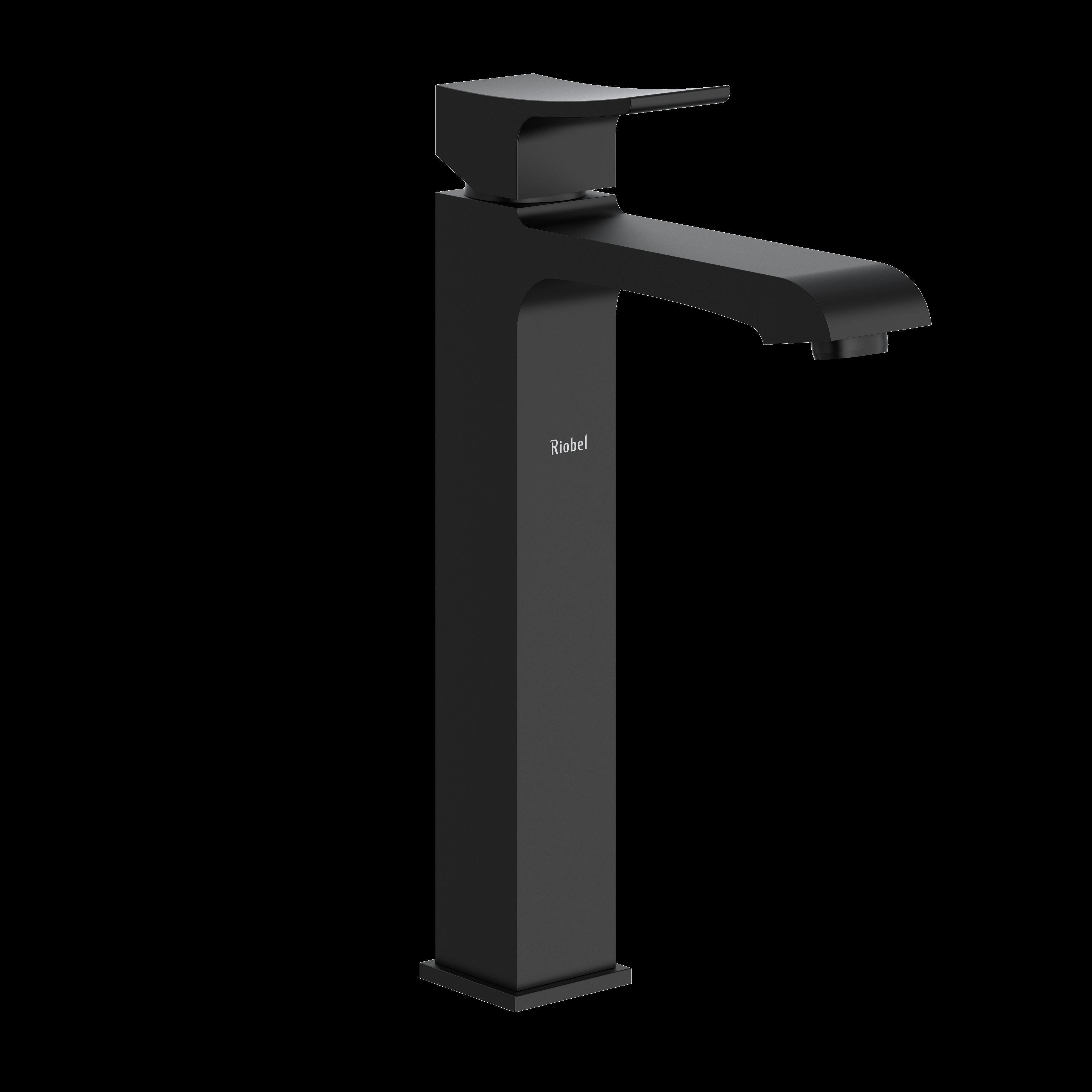 Riobel ZL01BK- Single hole lavatory faucet