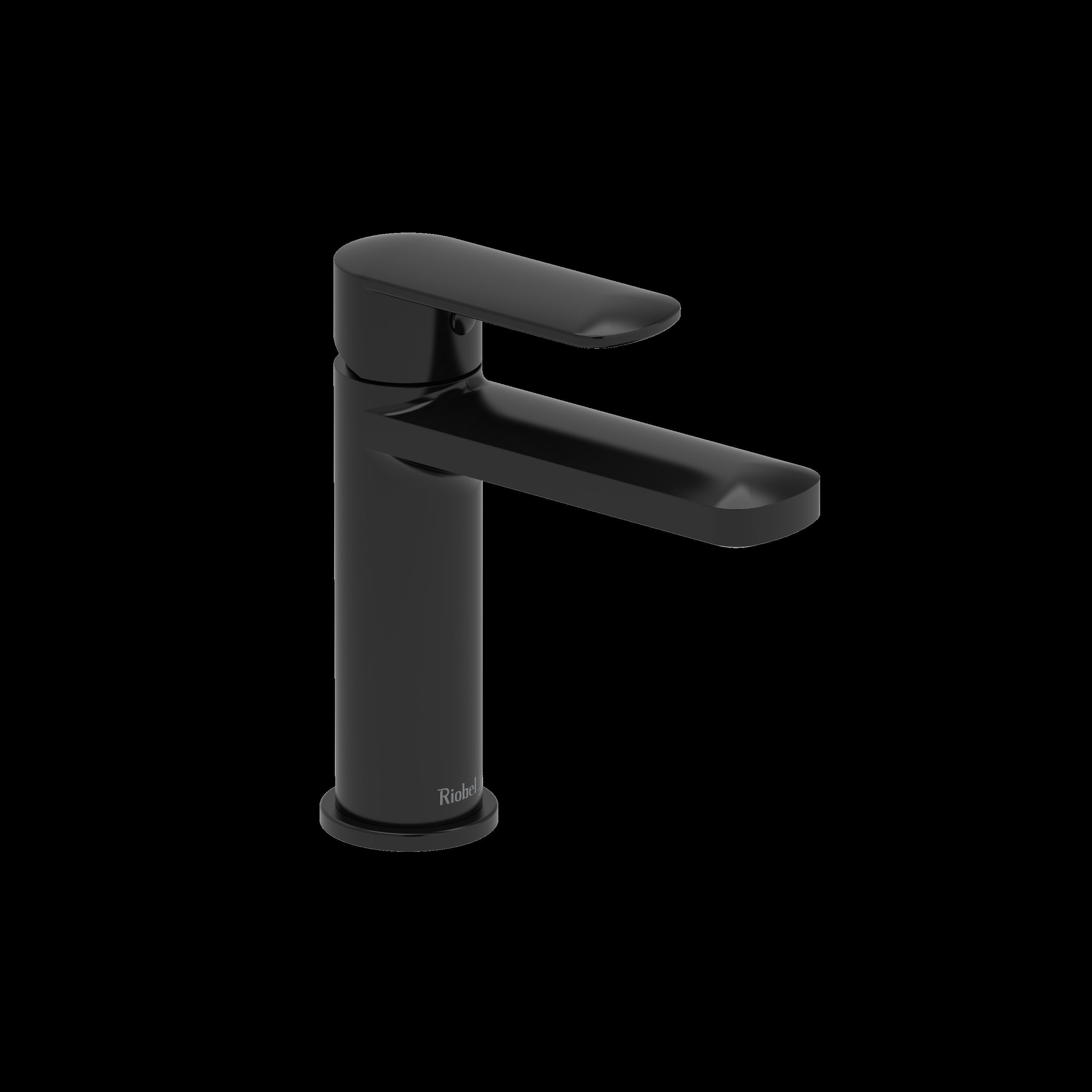 Riobel Pro EV00BK- Single hole lavatory faucet without drain - FaucetExpress.ca